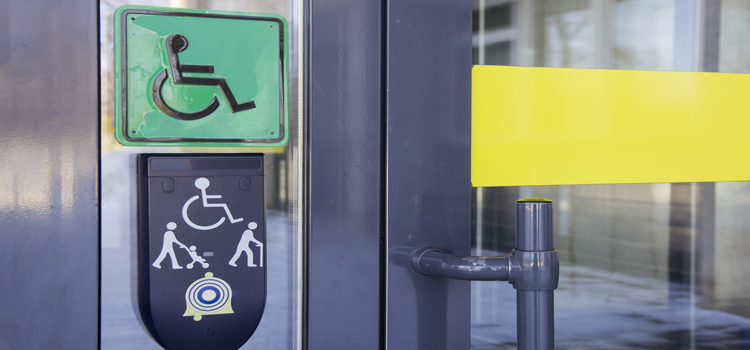 automatic handicap door opener in Fremont