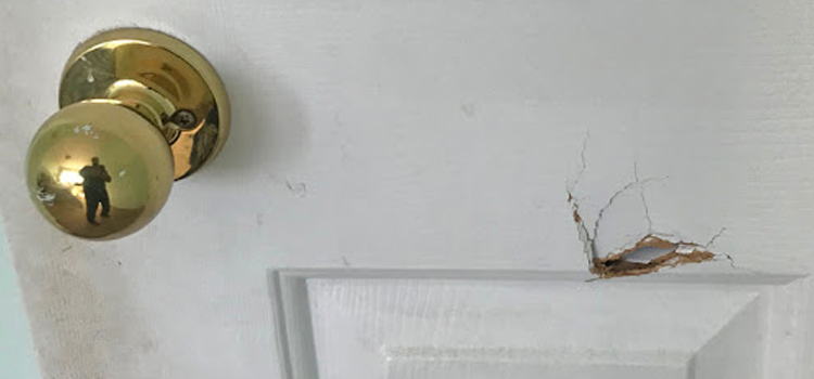 interior door hole repair Fremont