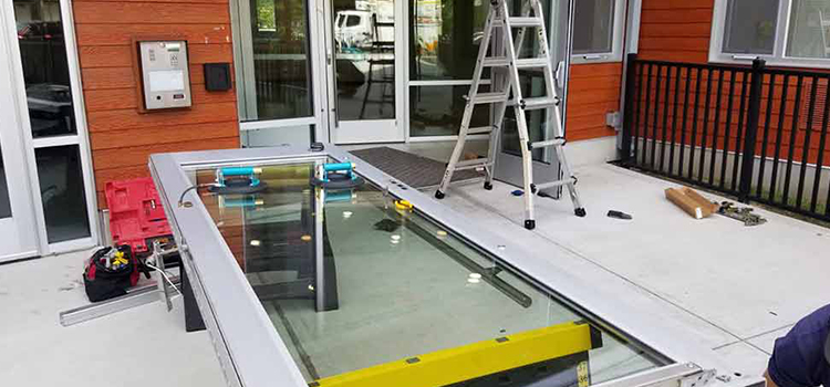 storefront door glass replacement Fremont